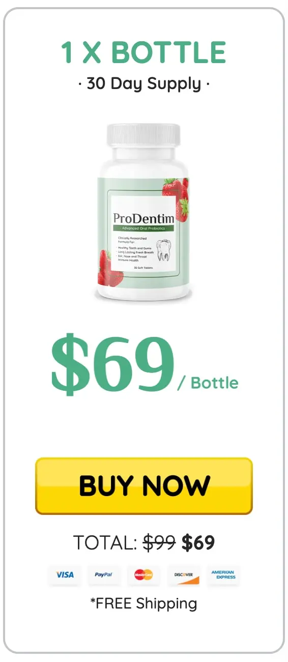 prodentim one bottle 30 day supply